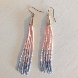 Beaded Tassel Earrings